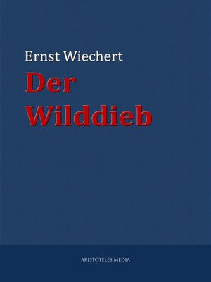 cover image of Der Wilddieb